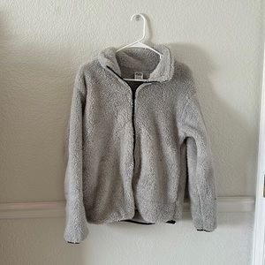 Pink Victoria’s Secret fluffy winter jacket